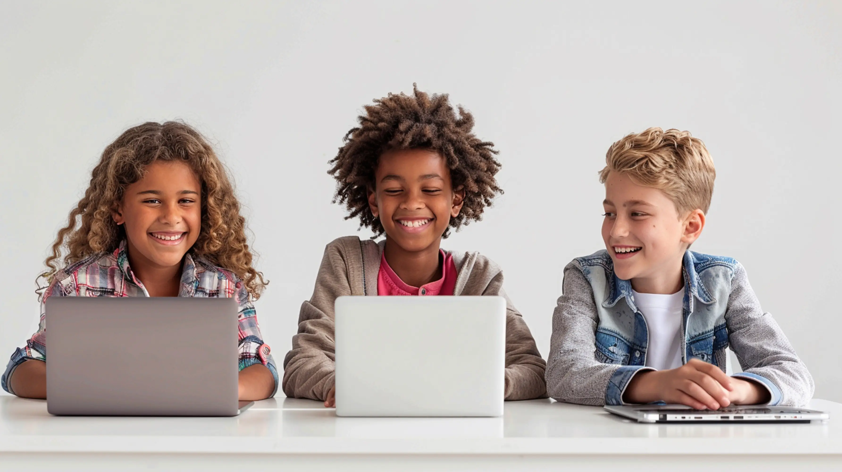 Studenti che lavorano con la matematica e usano MathQuizily per migliorare le loro competenze